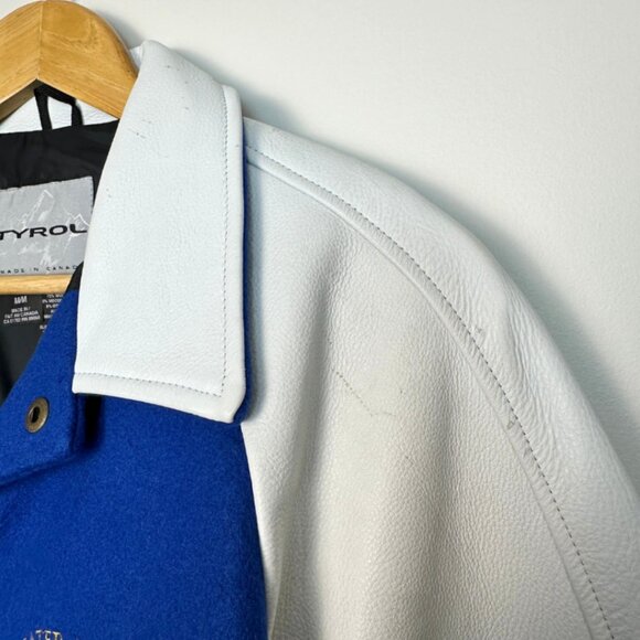 Vintage Greater Vancouver Ford Mustang Association 66 Coupe Varsity Jacket - M - Picture 11 of 11